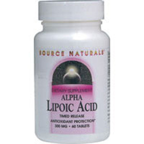 Alpha Lipoic Acid Timed Release 30 Tabs By Source Naturals