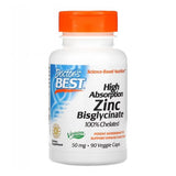 High Absorption Zinc Bisglycinate 90 Veg Caps by Doctors Best