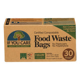Certified Compostable Food Waste Bags 30 Count by If You Care