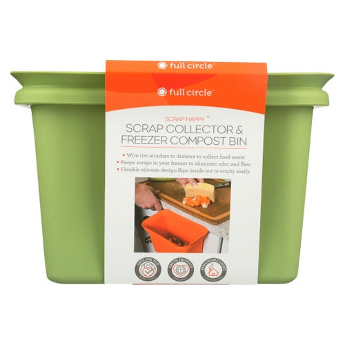 Scrap Collector & Freezer Compost Bin 1 Count by Full Circle Home
