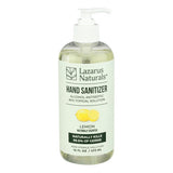 Hand Sanitizer Lemon 16 Oz (Case of 3) by Lazarus Naturals