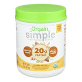 Protein Powder Simple Peanut Butter 1.25 Lbs by Orgain