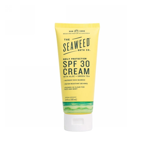 Daily Protection SPF 30 Cream 3.4 Oz by Sea Weed Bath Company