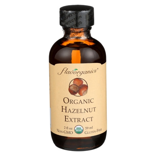 Organic Hazelnut Extract 2 Oz by Flavorganics