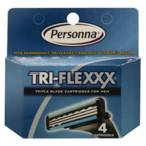 Tri-flexxx Razor Handle With Cartridges 1 Count by Personna
