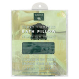 Terry Bath Pillow Green 1 Count by Earth Therapeutics