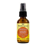 Propolis Manuka Honey Throat Spray Honey Ginger 1 Fl Oz by Wedderspoon