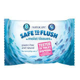 Safe to Flush Moist Tissues 30 Count by Natracare