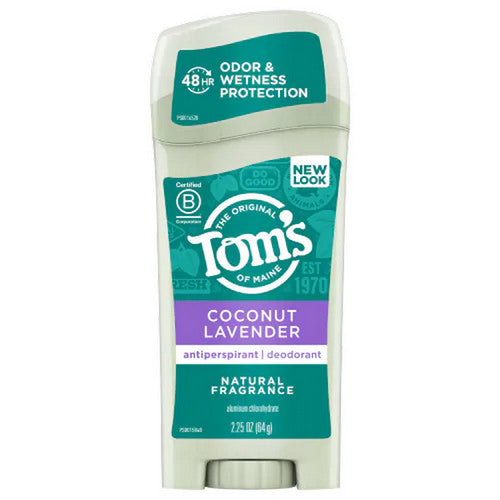 Tom's Of Maine, Antiperspirant Coconut Lavender, 2.25 Oz