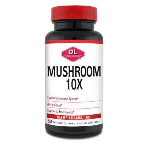 Mushroom 10X 60 Count by Olympian Labs