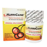 HurriCaine Topical Anesthetic Gel Original Wild Cherry 1 Oz by Beutlich Incorporated