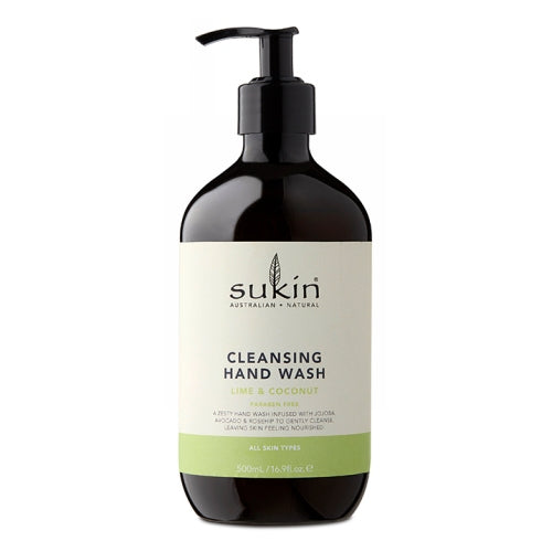 Cleansing Hand Wash Lime Coconut 16.9 Oz by Sukin