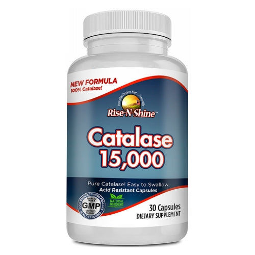 Catalase 15,000 30 Caps by Rise-N-Shine