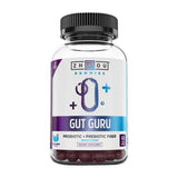 Gut Guru Probiotic Gummies 60 Count by Zhou Nutrition