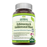 Herbal Secrets Echinacea & Goldenseal Root 250 VegCaps by Amazing Nutrition