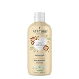 Baby Leaves Bubble Wash Pear Nectar 16 Oz by Attitude