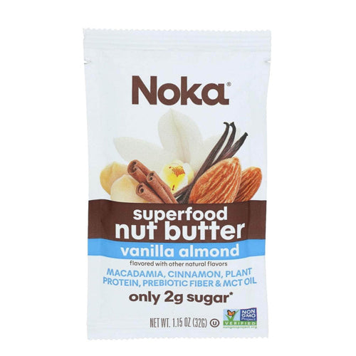 Butter Almond Vanilla 1.15 Oz (Case of 10) by Noka