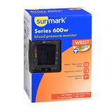 Sunmark, Sunmark Series 600W Wrist Blood Pressure Monitor, 1 Count