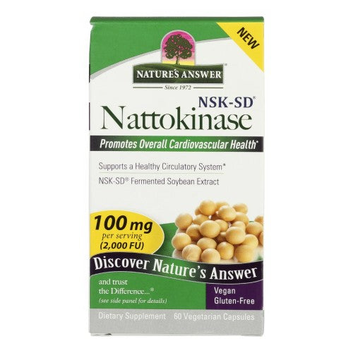 Nattokinase 2000FU 60 Caps by Nature's Answer