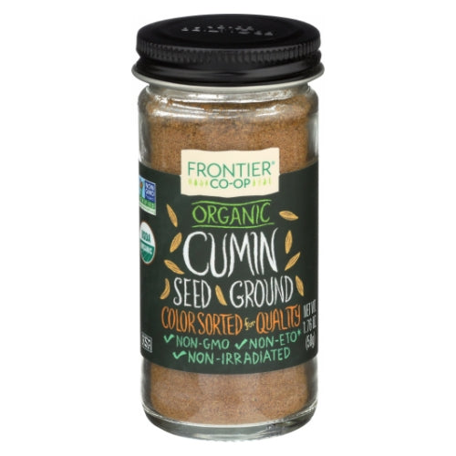 Organic Ground Cumin Seed 1.76 Oz (Case of 12) by Frontier Herb