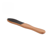 Deluxe Foot File Bamboo Handle Dark Finish 1 Count by Bass Brushes