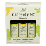 Clarity of Mind Focus Kit 3 Count by Bach Flower Remedies