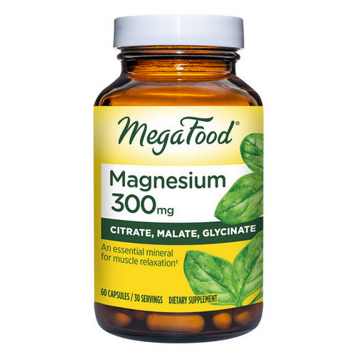 MegaFood, Magnesium 300, 60 Tabs