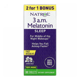 Natrol, 3 A.M Melatonin Sleep Lavender Vanilla, 60 Tabs