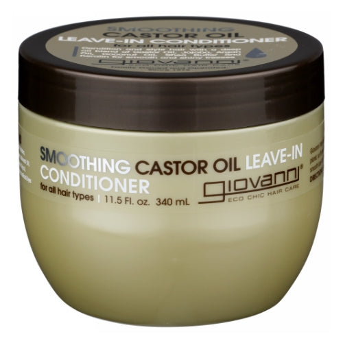 Smoothing Castor Oil Leave-In Conditioner 11.5 Oz by Giovanni Cosmetics