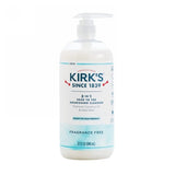 Kirk's Natural Products, 3-In-1 Head to Toe Nourishing Cleanser Fragrance-Free, Original, 32 oz