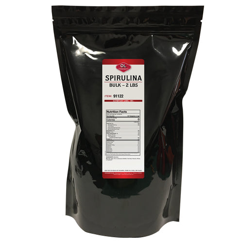 Spirulina Powder Resealable Bag 2 Lbs by Olympian Labs