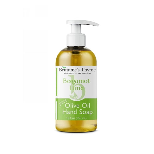 Hand Soap Bergamot Lime 12 Oz by Brittaine's Thyme
