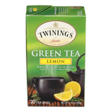 Lemon Green Tea 20 Bags (Case of 6) by Twinings Tea