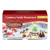 Cranberry Vanilla Tea 18 Bags (Case of 6) by Celestial Seasonings
