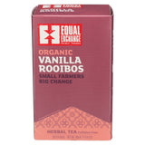 Organic Vanilla Roobios Tea 20 Bags (Case of 6) by Equal Exchange