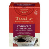 Cordyceps Schisandra Mushroom Herbal Tea 10 Count (Case of 6) by Teeccino