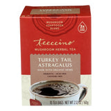Turkey Tail Astragalus Mushroom Herbal Tea 10 Count (Case of 6) by Teeccino