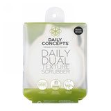 Daily Dual Texture Scrubber 1 Count by Daily Concepts
