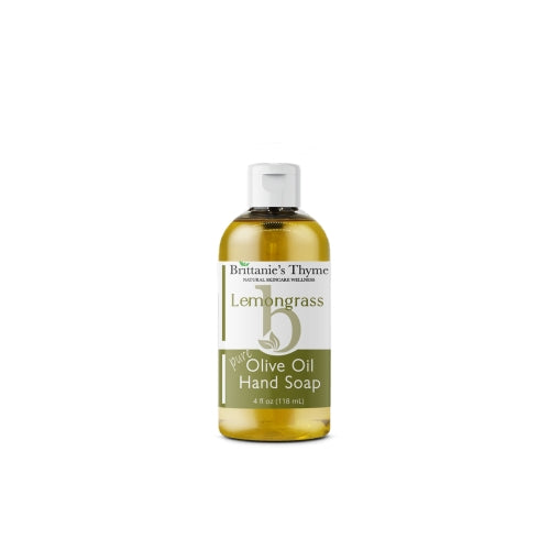 Liquid Hand Soap Lemongrass 4 Oz by Brittaine's Thyme