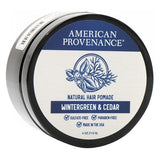 Natural Hair Pomade Wintergreen & Cedar 4 Oz by American Provenance