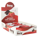Oat N' Energy Bar Raspberry Dark Chocolate 8 Count by Berg Bites
