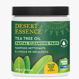 Face Cleanse Pads Tea Tree Oil 100 Count by Desert Essence