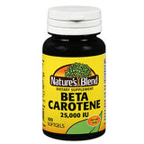 Beta Carotene 100 Softgels by Nature's Blend