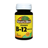 National Vitamin Co Inc, Vitamin B-12 Cyanocobalamin, 1,000 mcg, 100 Tabs