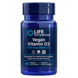 Life Extension, Vegan Vitamin D3, 125 mcg (5000 IU), 60 Caps