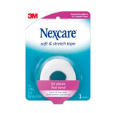 3M Nexcare Fabric Medical Tape 1 Inch x 6 Yard White Box of 24 by Nexcare