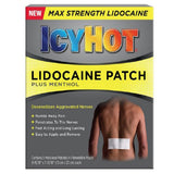 Topical Pain Relief Icy Hot 4% - 1% Strength Lidocaine / Menthol Patch 5 per Box 5 Count by Icy Hot
