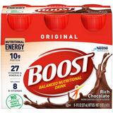 Boost Original Chocolate Oral Supplement 6 Count by Nestle Healthcare Nutrition