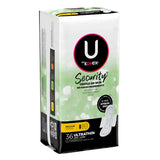 Feminine Pad U by Kotex Security Ultra Thin with Wings Regular Absorbency 36 Count by Kimberly Clark