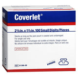 Coverlet Fingertip Tan Adhesive Strip 1½ x 2½ Inch Box of 100 by Coverlet